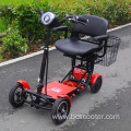 Mini 4 Wheel Disabled Foldable Electric Mobility Scooter